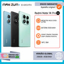 Smartphone Xiaomi Redmi Note 14 Pro Versão Global Câmera AI de 200MP Tela AMOLED de 6,67" 120Hz Bateria de 5500mAh Helio G100-Ultra
