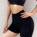 Short Esportivo Cintura Alta Elástica Secagem Rápida
