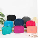 Estojo Escolar Unissex com Zíper - Caixa Organizadora Grande, Diversas Cores