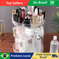 Organizador De Maquiagem Perfume Cosmético Acrilico 360º Organizador Giratório