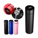 Garrafa Térmica Inox, Inteligente com Sensor de Temperatura Digital LED para bebidas quentes e geladas