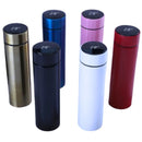 Garrafa Térmica Inox, Inteligente com Sensor de Temperatura Digital LED para bebidas quentes e geladas