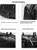 Bolsa Boston de uso diário,  grande capacidade  bolsa casual e versátil de ombro único