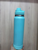 Garrafa Térmica Esportiva de Aço Inox 1000ml com Proteção de Silicone WU-410