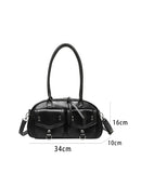Bolsa Boston de uso diário,  grande capacidade  bolsa casual e versátil de ombro único