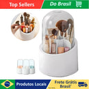 Organizador Maquiagem Giratório 360º Pincel Lápis Batom