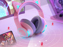 Headset Gamer com Bateria de 36H, Orelhas Bluetooth Hi-Res RGB Personalizável Dobrável - G5BT CAT EDIFIER