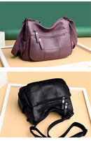Bolsas de Luxo de Couro de Alta Qualidade para Mulheres Bolsa Feminina de Ombro e Transversal Designer
