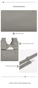 Bolsas de Moda para Mulheres Bolsa de Ombro Bolsa de Couro PU Bolsa Feminina Sacola Grande Capacidade Bolsa de Ombro bolsa feminina