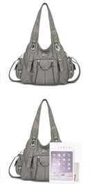 Bolsas de Moda para Mulheres Bolsa de Ombro Bolsa de Couro PU Bolsa Feminina Sacola Grande Capacidade Bolsa de Ombro bolsa feminina