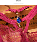 Roupa íntima Feminina Lingerie sexy Tangas e calcinha de renda Fio G