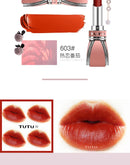 Conjunto de Batons Lipstick  Matte à Prova d'Água, Duradouros e Pigmentados, Batom Vermelho Nude para Lábios, Cosméticos