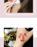 Conjunto de Batons Lipstick  Matte à Prova d'Água, Duradouros e Pigmentados, Batom Vermelho Nude para Lábios, Cosméticos