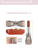 Conjunto de Batons Lipstick  Matte à Prova d'Água, Duradouros e Pigmentados, Batom Vermelho Nude para Lábios, Cosméticos