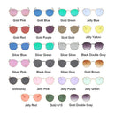 Óculos de Sol Redondos Vintage  Designer Pequeno Armação Clássica Retro Preto Oculos De Sol