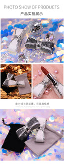 Conjunto de Batons Lipstick  Matte à Prova d'Água, Duradouros e Pigmentados, Batom Vermelho Nude para Lábios, Cosméticos