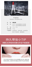 Conjunto de Batons Lipstick  Matte à Prova d'Água, Duradouros e Pigmentados, Batom Vermelho Nude para Lábios, Cosméticos