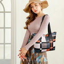 Bolsas de Mão Femininas de Marca Famosa em Couro PU Bolsas de Alça Superior Bolsa de Ombro Feminina de Alta Capacidade