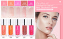 Batom de Maquiagem Matte Marrom Nude Cor Chocolate Batom Líquido Gloss Labial