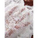 Conjunto de Camisola Ultra Sexy de Tule com Sutiã Decote V e Saia Aberta  Transparente Lingerie Kit de Luxo