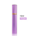 Frasco de perfume 12ml, frasco dispensador de perfume de alta qualidade, spray ultrafino, frasco portátil para viagem, frasco interno de vidro vazio