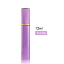 Frasco de perfume 12ml, frasco dispensador de perfume de alta qualidade, spray ultrafino, frasco portátil para viagem, frasco interno de vidro vazio