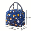 Bolsas bento portáteis para estudantes, crianças, trabalhadores de escritório, bolsas de almoço, bolsas bento, bolsas de almoço de papel alumínio, bolsas térmicas