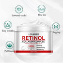 Creme Firmador e Lifting com Retinol, Colágeno, Suaviza Rugas, Creme Facial Hidratante, Clareador, Produtos para Iluminar a Pele