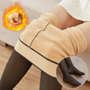 Meia-calça térmica feminina Leggings sexy translúcidas de lã Meias-calças justas de inverno Quentes Meias de veludo grosso Calças femininas Streetwear