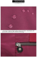 Mala Duffle Oxford Impermeável Grande Capacidade Bolsa de Viagem Feminina Bolsa de Ombro Valise