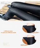 Leggings Femininas Tamanho 6XL Grande, Meias-Calças Térmicas de Inverno, Forro Fino de Lã, Cintura Alta, Sexy, Slim, Calças Elásticas, Leggings Femininas com Brilho