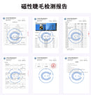 4 Cílios Magnéticos feitos à mão 3D naturais, cílios postiços magnéticos 4 unidades reutilizáveis, conjunto de pinças e ferramentas de maquiagem