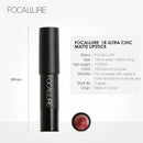 Batom Matte Focallure 19 Cores Batons Matte À Prova D'Água Textura Macia Batom Cosmético