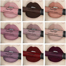 Batom Líquido Cor Nude Marrom Chocolate Batom Líquido Gloss Labial Matte