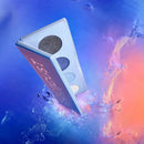 Paleta de Sombras Moon Dust 4 Cores Tons Matte Cintilantes Suaves Hipoalergênicas Ilumina a Pele Crie Maquiagem 3D Radiante para os Olhos