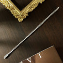 Pulseira KNOBSPIN 3 em Moissanita 3mm Certificada GRA Corrente de Pulseira de Diamante Pulseiras em Prata Esterlina s925