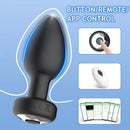 APP Controle sem fio Vibrador anal Plug massageador