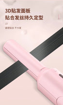 Prancha de Cabelo Portátil Mini Modelador, Alisamento e Estilização em Cerâmica Uso Duplo para Enrolar e Alisar