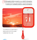 Spray de perfume com fragrância natural, adequado para homens e mulheres, proporcionando aroma duradouro. Perfume em spray sem álcool.