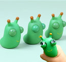 1/3 PCS Brinquedos Sensorial de Alívio de Estresse Aperto Inovadores Minhoca Verde para Crianças e Adultos Presentes de Aniversário