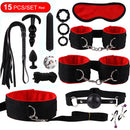 Kits BDSM Vibradores de bondage sexual Brinquedos sexuais para Casais Adultos 18 Algemas acessórios eróticos plugue anal Dildo Loja de Brinquedos Sexy