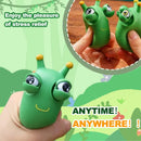 1/3 PCS Brinquedos Sensorial de Alívio de Estresse Aperto Inovadores Minhoca Verde para Crianças e Adultos Presentes de Aniversário