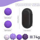 4/8 peças Brinquedo Magnético EDC Anti-Stress Brinquedos de Alívio Brincadeira Antiestresse Ansiedade Brinquedo Sensorial Bolas Magnéticas para Adultos e Crianças Autismo TDAH