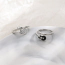 Anel de Guitarra com Nota Musical Joias Design Exclusivo Anéis Ajustáveis para Indicador Feminino Anel de Declaração