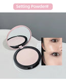 Kit de Maquiagem Multifuncional 9PC 4PC Batom Cremoso, 1 Pó Compacto, 1 Blush, 1 Delineador, 1 Máscara de Cílios, 1 Lápis de Sobrancelha Kit Cosmético Look de Câmera