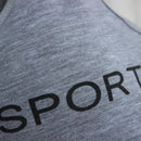 Top de Treino Fitness, Sutiã Esportivo, Top Regata, Controle de Impacto,  Push Up