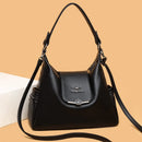 Bolsa de couro sintético de grande capacidade Bolsas de ombro Bolsa tote Bolsas femininas Bolsa carteira