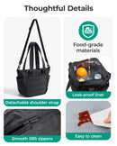 Bolsa Térmica BAGSMART para Almoço Escolar e Trabalho, Grande Capacidade, Portátil, Durável, Bolsa Térmica com Isolamento para Gelo