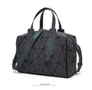 Bolsa Feminina Boston Handbags Bolsa Geométrica Luminosa Com Paetês A Laser Bolsa Transversal