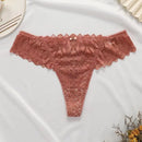 Calcinha Fio Dental Sexy Feminina Renda Lingerie Íntima Tanga T-back Calcinha Soft Projetada Tangas
